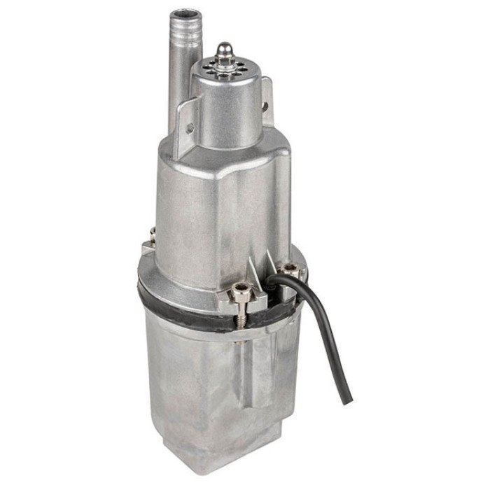 Насос вібраційний 0.25кВт, H 75м, Q 18л/хв, Ø100мм, 10м кабелю, верхній забір