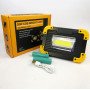 Світлодіодний ліхтар LED прожектор USB L811-20W-COB-1W з Power Bank, лампа-прожектор, ручний прожектор