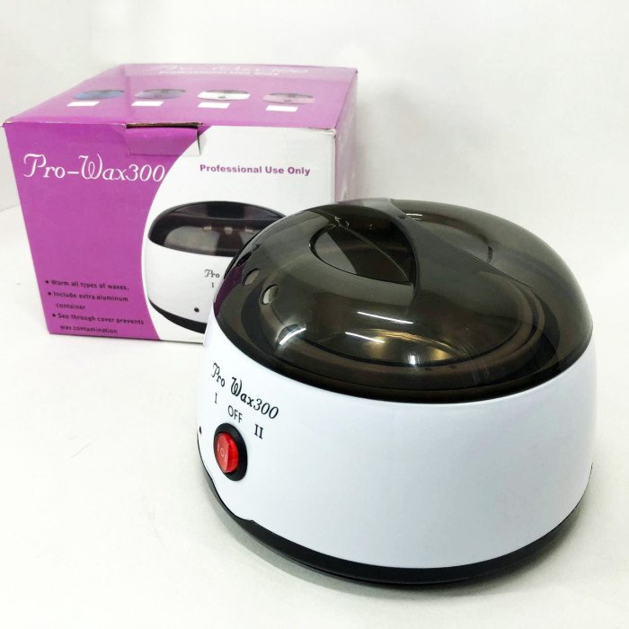 Воскоплав баночний Pro Wax 300 mini 150 мл. Колір: білий