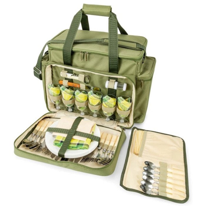 Набір для пікніка Кемпінг Grand Picnic на 6 осіб HB6-520