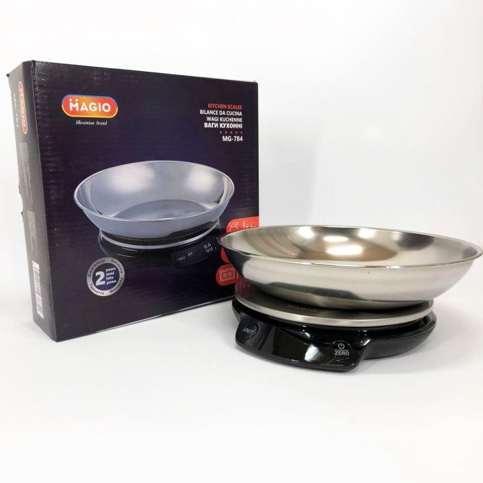 Ваги кухонні Magio MG-784, ваги кухонні для кондитера, ваги кухонні для зважування продуктів, харчові