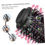 Фен Щітка гребінець 3в1 One step Hair Dryer 1000 Вт 3 режими випрямляч для укладання волосся стайлер з функцією іонізації