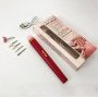 Фрезер для манікюру та педикюру Flawless Salon Nails, машинка для зняття манікюру. Колір: червоний