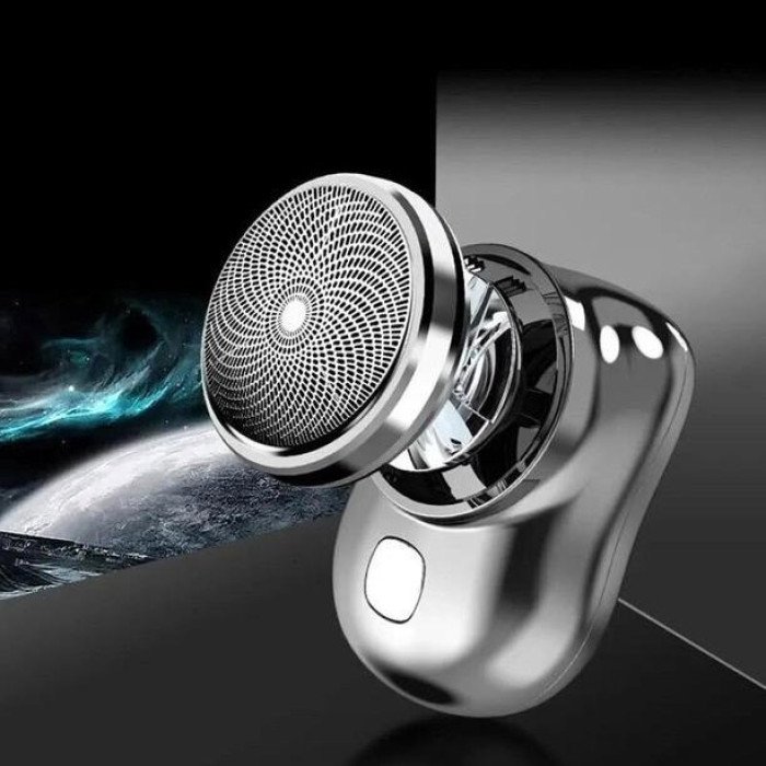 Електробритва Mini Shaver дорожня бездротова роторна акумуляторна для вологого і сухого гоління