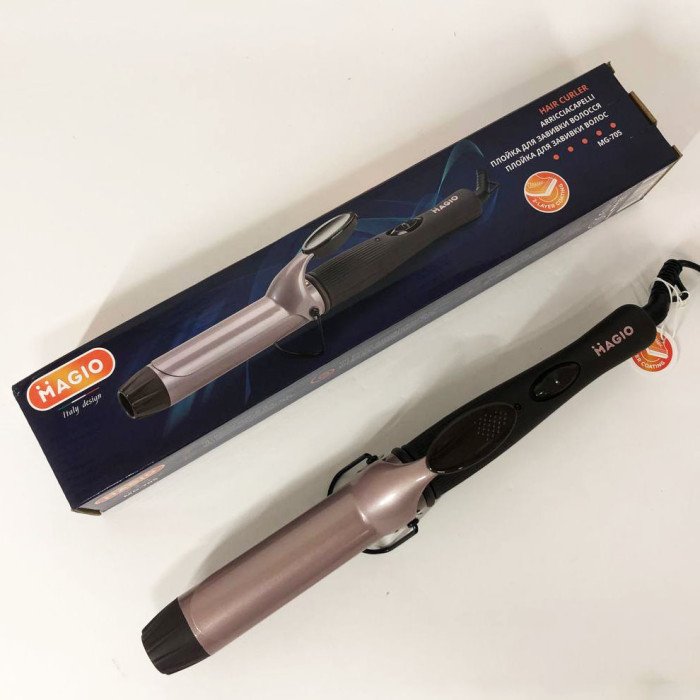 Плойка для завивання волосся MAGIO MG-705, Плойка для прикореневого об'єму, Плойка з керамічним покриттям