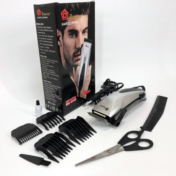 Машинка для стрижки DOMOTEC MS-3305, Професійна електробритва, Підстригальна машинка