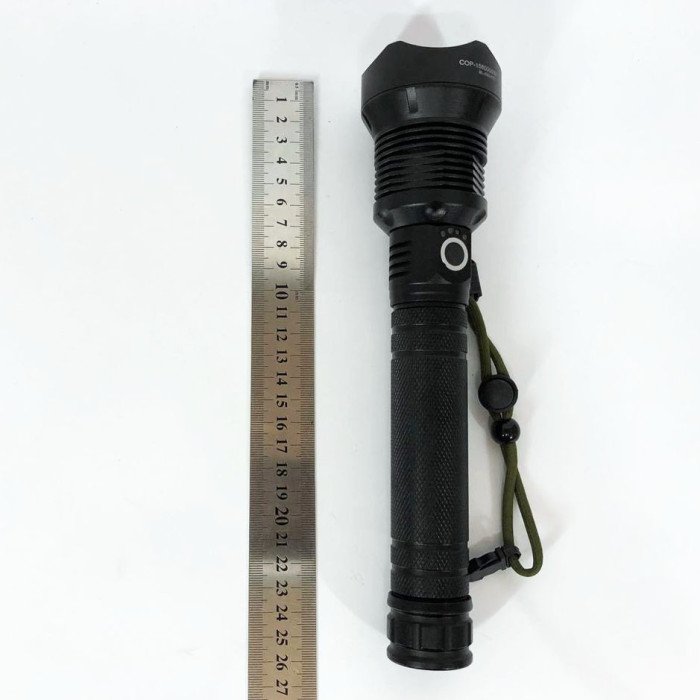 Потужний ліхтарик акумуляторний тактичний X-Balog BL-X92-P70 із зарядкою від USB, тактичний ліхтар