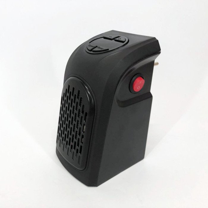 Портативний обігрівач Rovus Handy Heater Black 400 Вт, обігрівач дуйчик, побутовий тепловентилятор