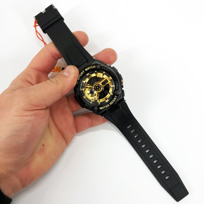 Годинник наручний чоловічий SKMEI 2101BKGD, армійський годинник протиударний, оригінальний чоловічий годинник спортивний