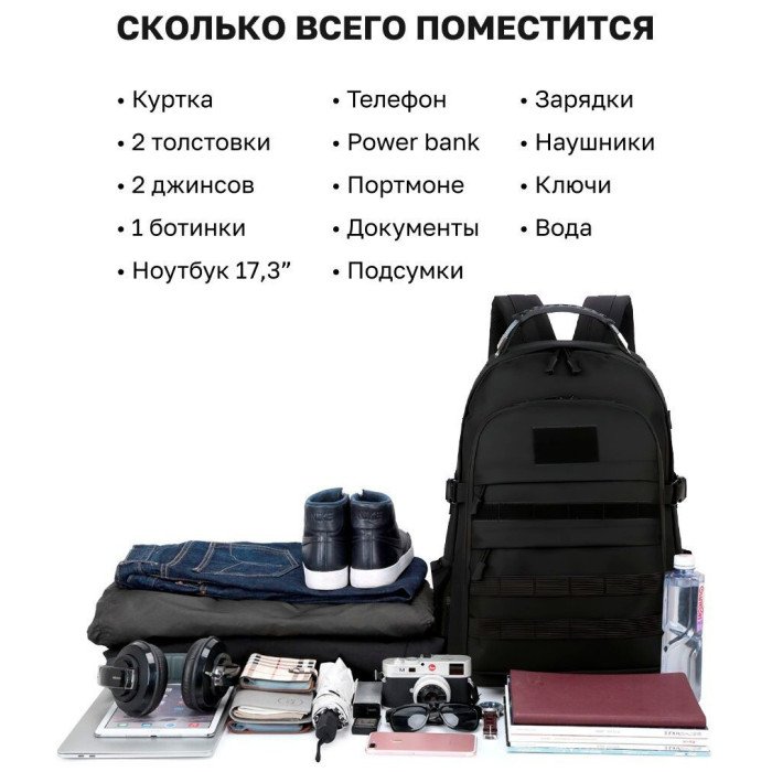 Військовий тактичний рюкзак туристичний, Модульний тактичний рюкзак, Військовий рюкзак ЗСУ