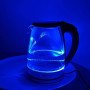Електричний скляний чайник Rainberg RB-2250 з LED підсвічуванням 2200 Вт 1.8л, хороший електро чайник