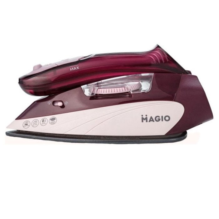 Дорожня праска Magio MG-549 1100 Вт, праска електрична парова, парова праска-очисник