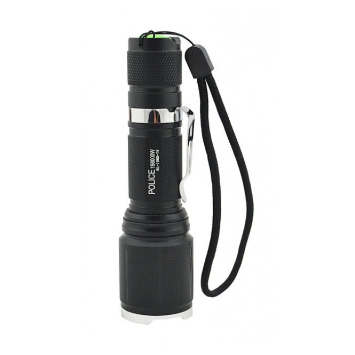 Тактичний ліхтар Bailong BL-1860-T6, ліхтарик police оригінал, потужний кишеньковий ліхтарик