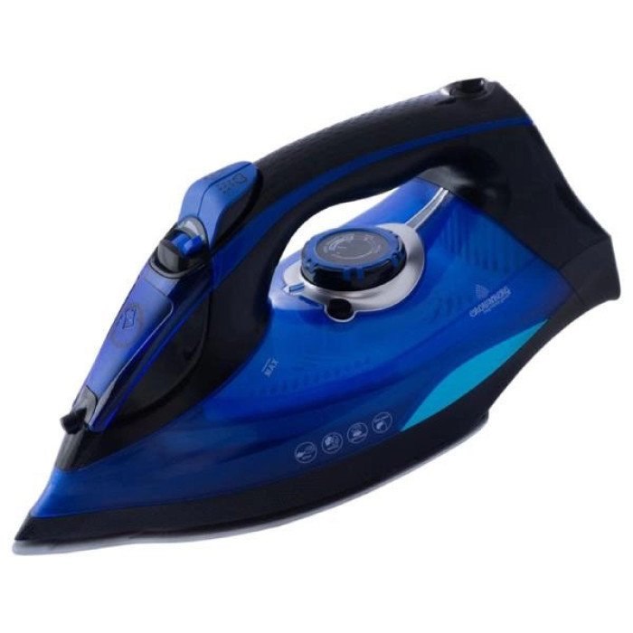 Праска парова Crownberg CB-7442 з функцією самоочищення 2200 Вт, праска-очисник, праска відпарювач