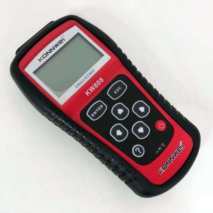 Автомобільний діагностичний сканер Konnwei KW808 OBD II/EOBD, Автотестер універсальний Адаптер