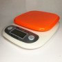 Ваги кухонні DOMOTEC MS-125 Plastic, електронні ваги, електронні ваги. Колір: помаранчевий