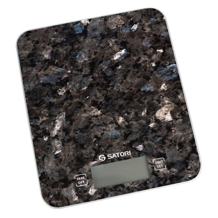 Ваги кухонні Satori SKS-211-BL 15 кг, Ваги для зважування продуктів, Ваги харчові, кулінарні