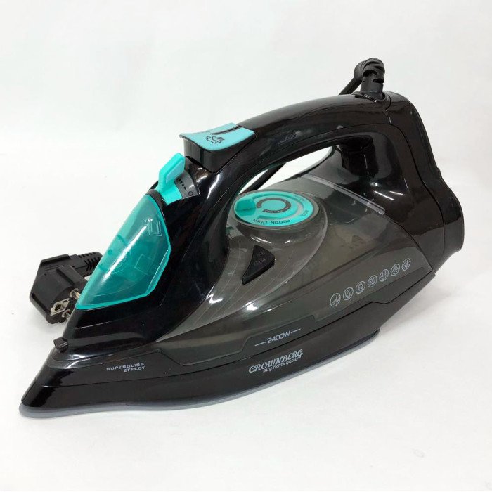 Праска Crownberg Cb-7448, парова праска для одягу, хороші праски, парова праска-очисник