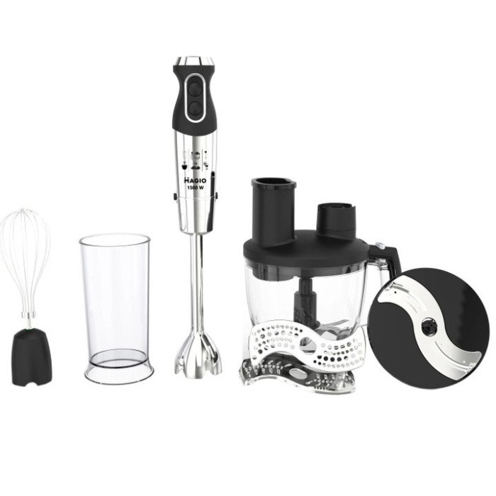 Блендер MAGIO MG-642, блендер для дитячого пюре, блендер для дому, блендер для кухні, електричний