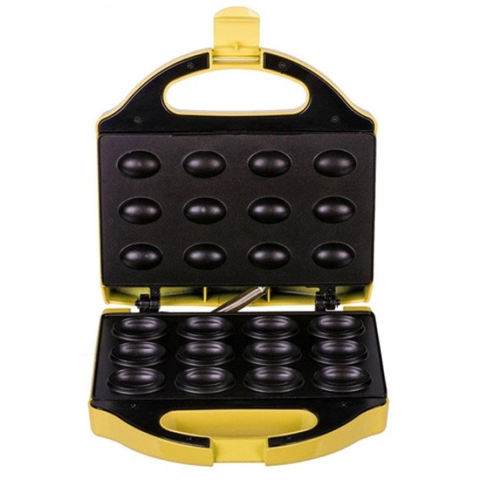 Вафельниця-Горішниця MAGIO МG-391, 750 Вт, якісна побутова вафельниця, електровафельниця