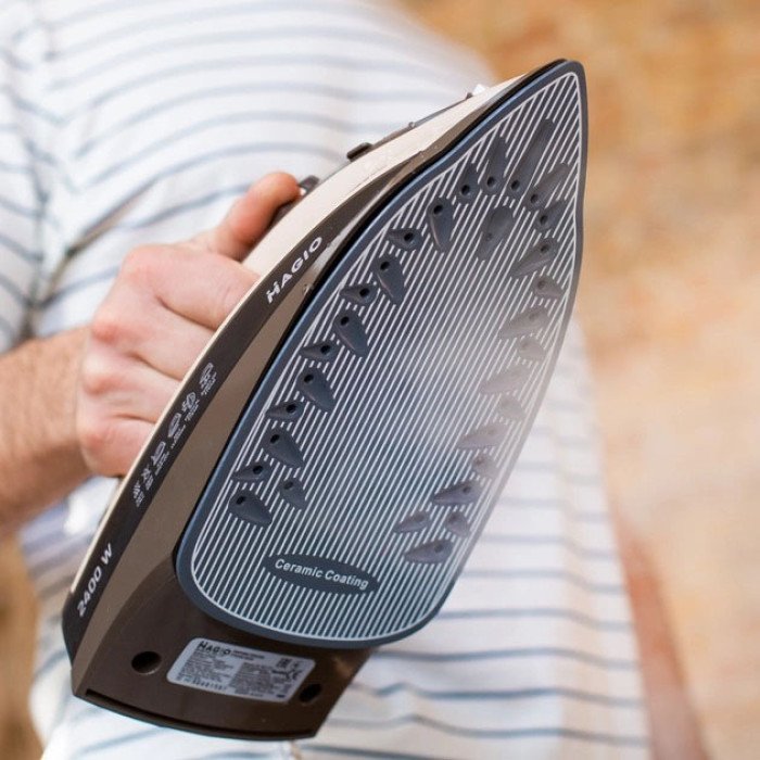 Праска Magio MG-134 3000 Вт, парова праска-очисник, праска електрична парова. Колір: бежевий