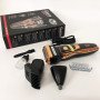 Електробритва сіткова і тріммер для бороди GEMEI / Geemy GM-595 з акумулятором. Колір: золотий
