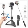Універсальний штатив тринога для телефону Selfie Stick L02 Bluetooth монопод-трипод штатив селфі палиця