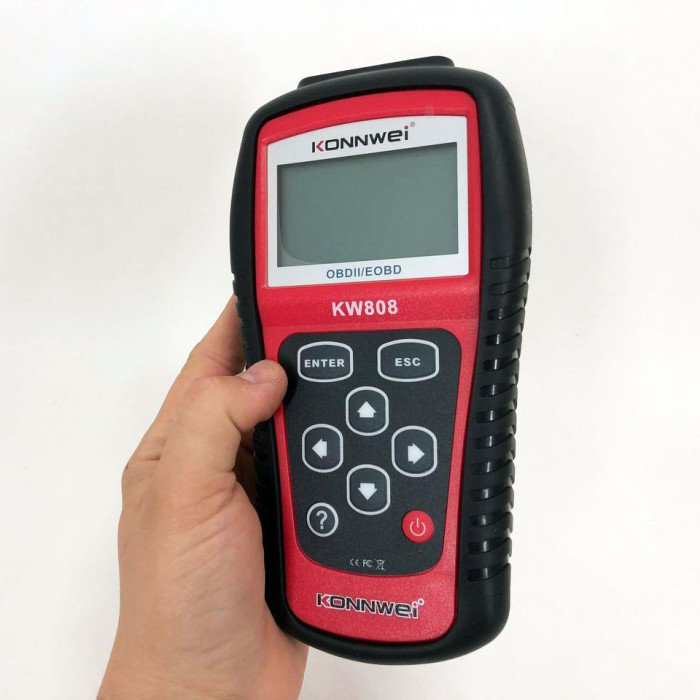 Тестер для діагностики автомобілів Konnwei KW808 OBD II/EOBD Мультимарочний діагностичний сканер