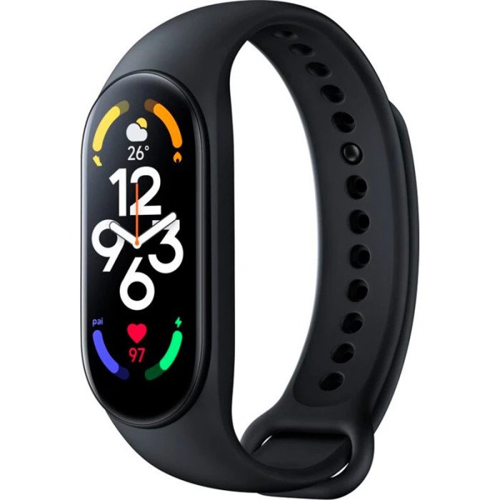 Фітнес браслет FitPro Smart Band M7 (смарт часи, пульсоксиметр, пульс). Колір: чорний