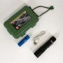 Тактичний ліхтар Bailong BL-518/8518-T6 3 режими роботи zoom з/в microUSB кейс, кишеньковий міні ліхтар