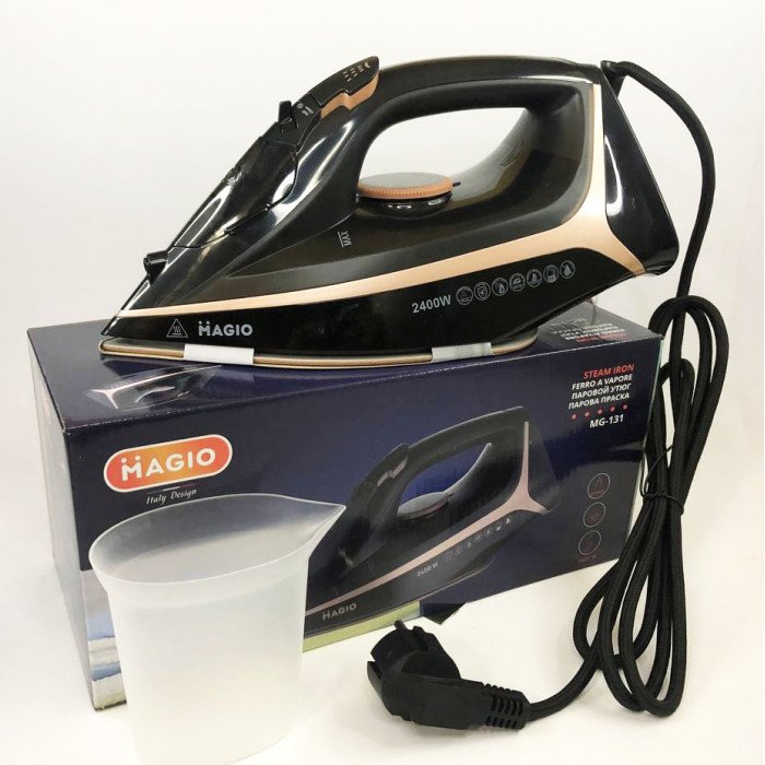 Праска MAGIO MG-131, парова праска для одягу, професійна парова праска, праска електрична парова
