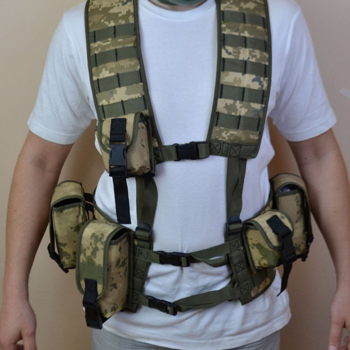 РПС система + 5 підсумок у кольорі камуфляж