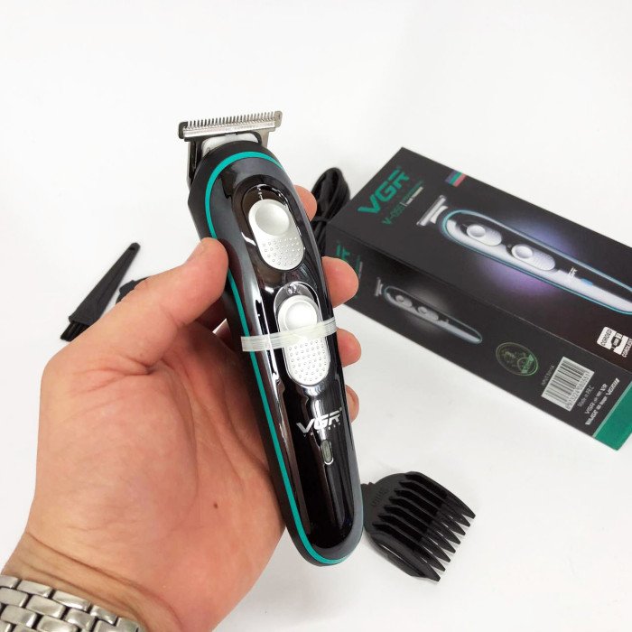 Бездротова універсальна стрижкова машинка VGR V-055, Машинка для стрижки волосся домашня