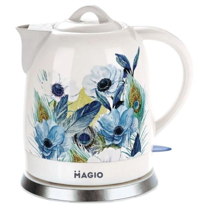 Електричний керамічний дисковий чайник MAGIO MG-973 електричний чайник, стильний чайник