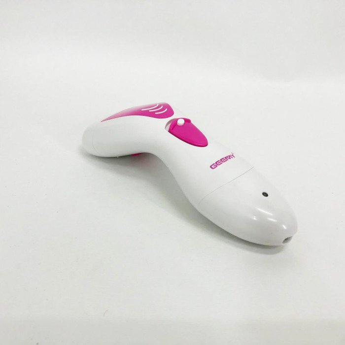 Епілятор Gemei GM-7006 4в1 - Професійний бездротовий епілятор бритва з насадками триммер + пемза