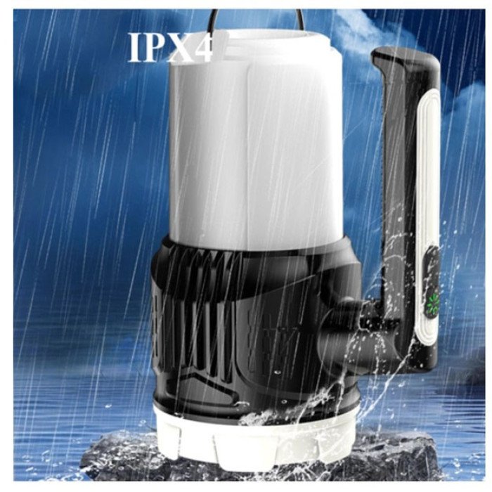 Акумуляторний ліхтар - лампа CH-22031 водонепроникний (USB-Type C) з гачком, кемпінговий ліхтар-лампа