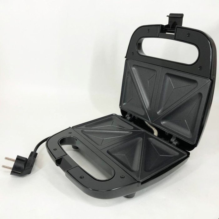 Сендвічниця DOMOTEC MS-7777, Електробутербродниця, Сендвічниця мультипекар, Бутербродниця електрична