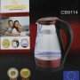 Електрочайник Crownberg Cb-9114 1.7 Л Скляний Електричний Чайник Crownberg