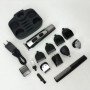 Машинка для стрижки 10в1 GEMEI GM-592, тример для бороди, триммер бездротової. Колір: чорний