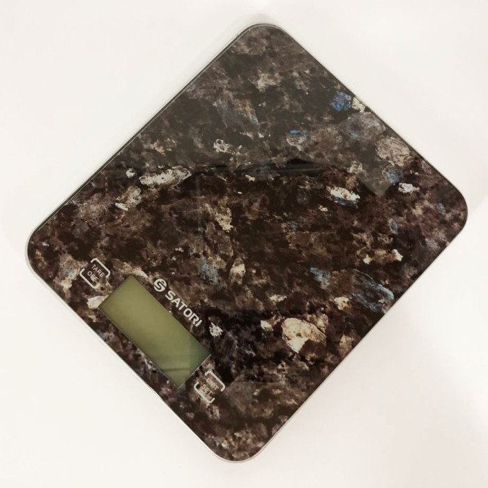 Ваги кухонні Satori SKS-211-BL 15 кг, Ваги для зважування продуктів, Ваги харчові, кулінарні