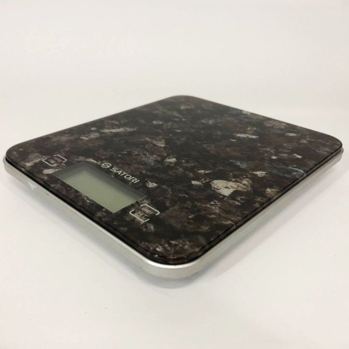 Ваги кухонні Satori SKS-211-BL 15 кг, Ваги для зважування продуктів, Ваги харчові, кулінарні