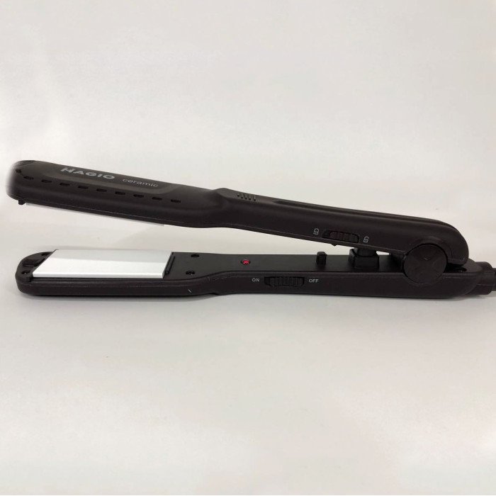 Щипці для волосся MAGIO MG-722 з насадками для гофре, Плойка вирівнювач, Випрямляч для волосся 2в1