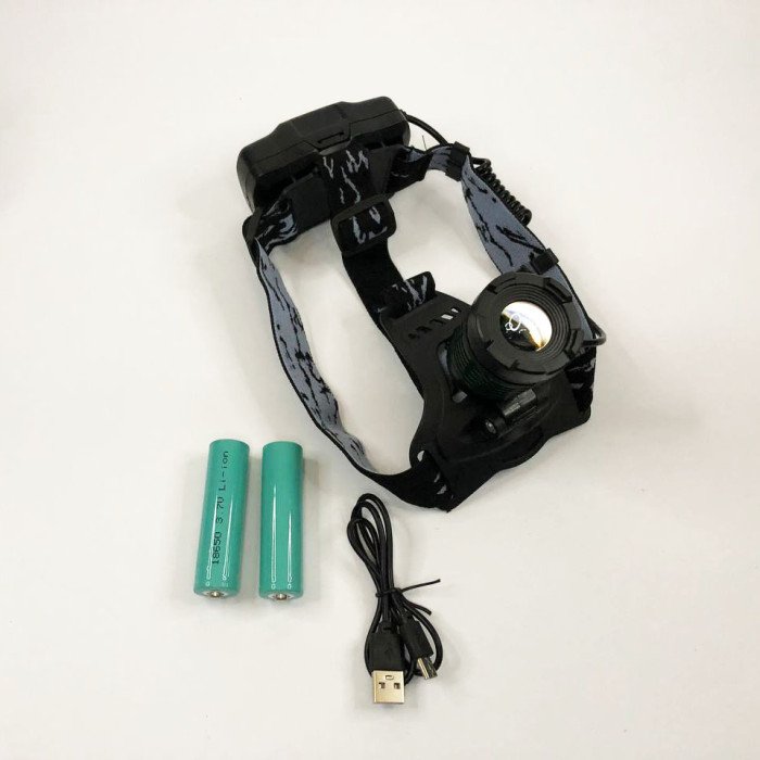 Налобний ліхтар POLICE BL-2188-T6, водонепроникний ліхтар, головний ліхтарик, потужний акумуляторний