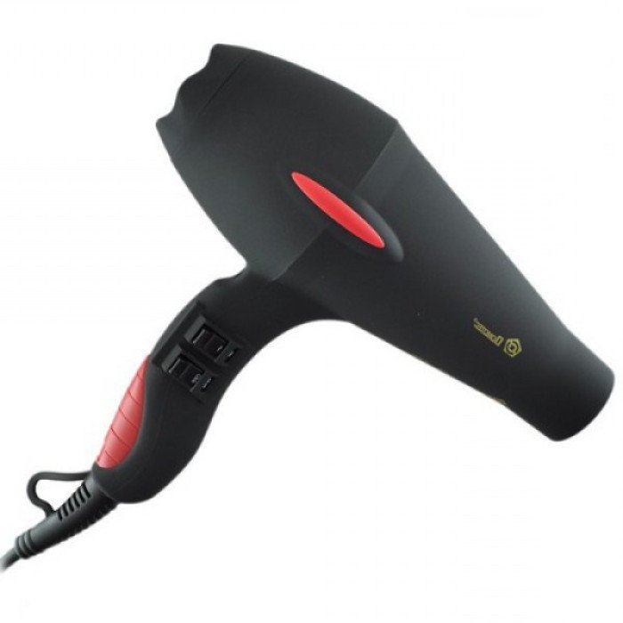 Професійний фен для волосся Domotec MS 0219 з дифузором 3000Вт чорний