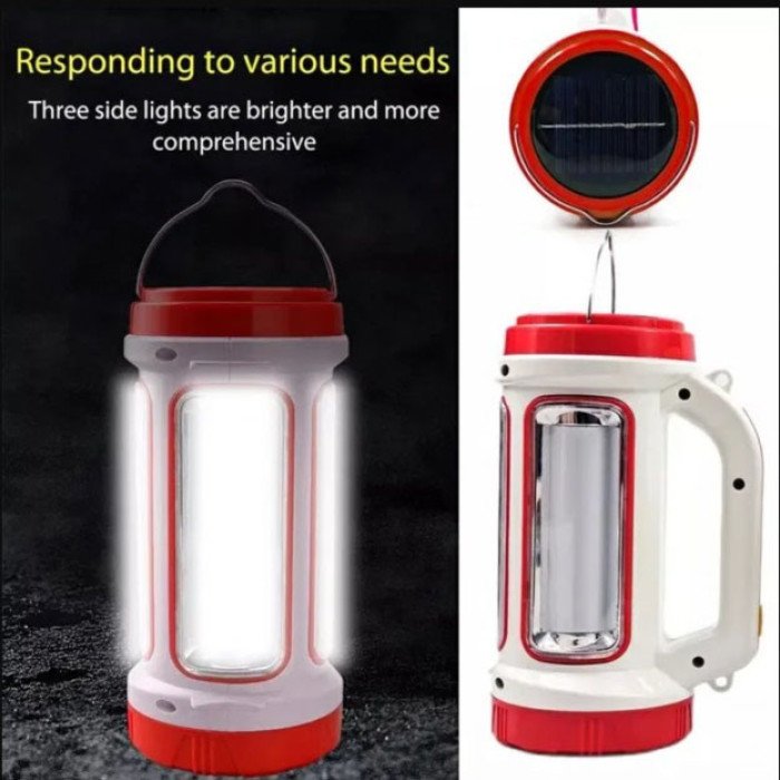 Ліхтар переносний кемпінг 6088-LED+COB з функцією PowerBank, ліхтарі для кемпінгу camping. Колір: помаранчевий