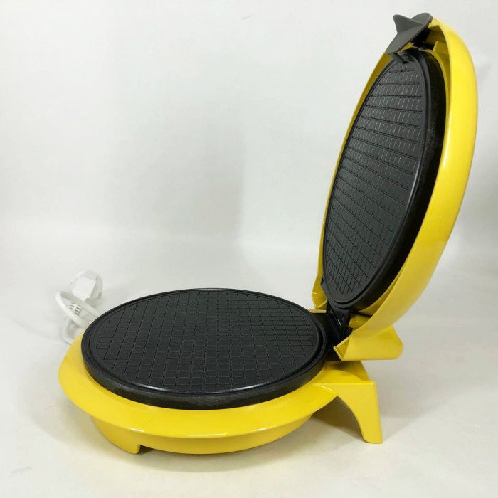 Вафельниця кругла Magio MG-397 1 секція 750 Вт, Електровафельниця для тонких вафель, електрична