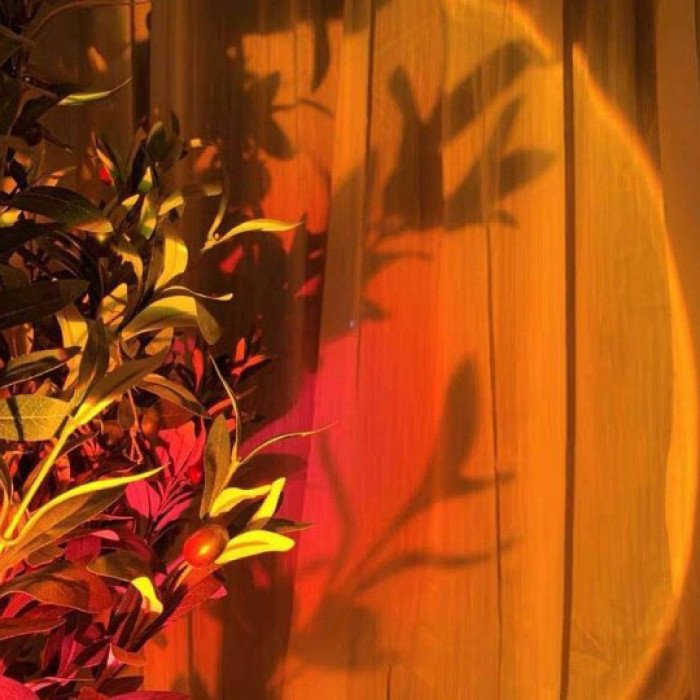 Лампа Атмосферна Проекційний Світильник ЗАМОВЛЕННЯ Atmosphere Sunset Lamp ефект веселки, Лампа ефект сонця