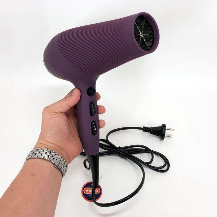 Потужний універсальний фен MAGIO MG-554, гарний фен для волосся, фен з насадкою для прикореневого об'єму