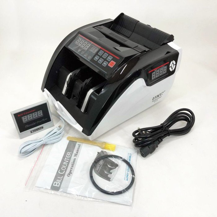 Рахунка для грошей Bill Counter UV MG 5800 детектор валют + Зовнішній дисплей, лічильник банкнот