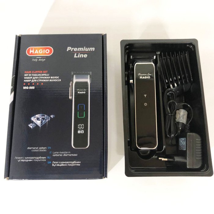 Машинка для стрижки волосся Magio MG-585, Машинка для стрижки для дому, електробритва машинка для стрижки